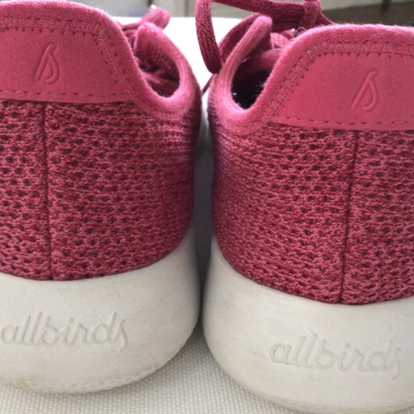 All Birds Women’s Tree Runners Pink Size 7 - Picture 5 of 7